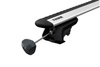 Dachträger Thule WingBar EVO für Volkswagen Cross Touran 2006- 
