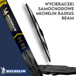 Michelin Radius Rear Windscreen wiper rear for VW PASSAT B6 Variant 2005-2010