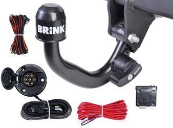 BRINK Towbar Detachable for Peugeot 2008 I 04.2013-10.2019 +7p uni e-kit