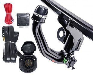 Towbar Westfalia vertical detachable SEAT Leon III SC 13- + 13p uni e-kit
